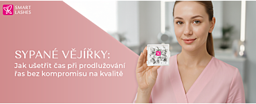 Sypané vějířky: Jak ušetřit čas při prodlužování řas bez kompromisu na kvalitě
