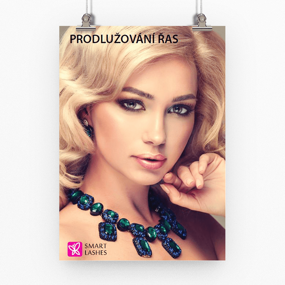 16. plakát do salonu - A1  | Smart Lashes