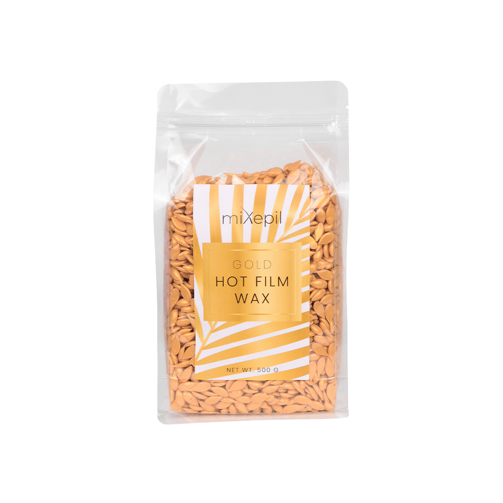 Mixepil - zrnka vosku - GOLD - 0,5 kg | Smart Lashes