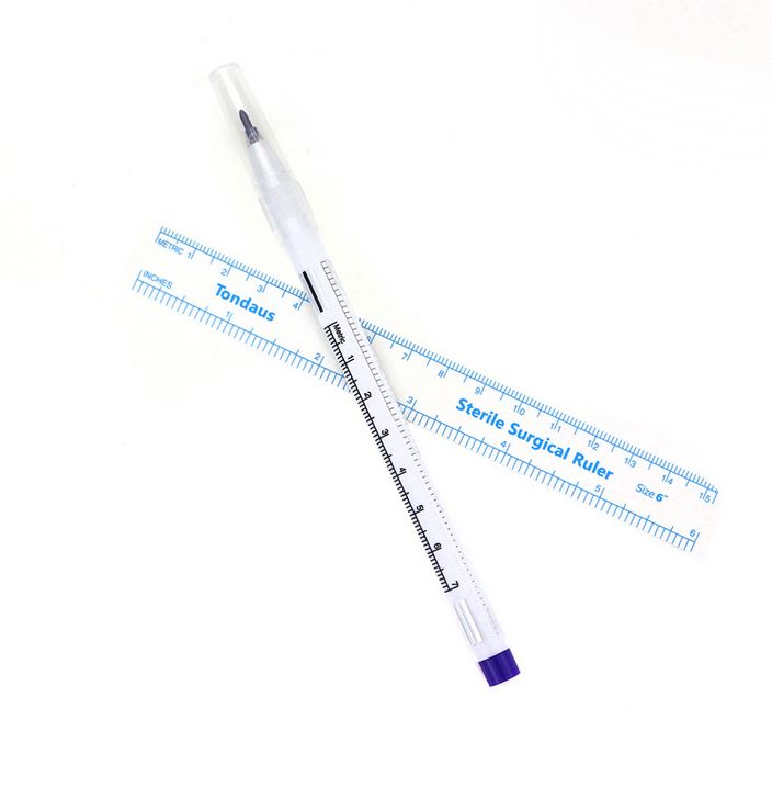 Chirurgická fixa na kůži - fialová - 1 mm | Smart Lashes