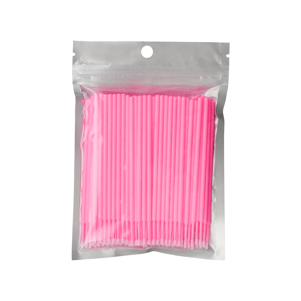 Micro kartáčky - 100 ks - růžová | Smart Lashes