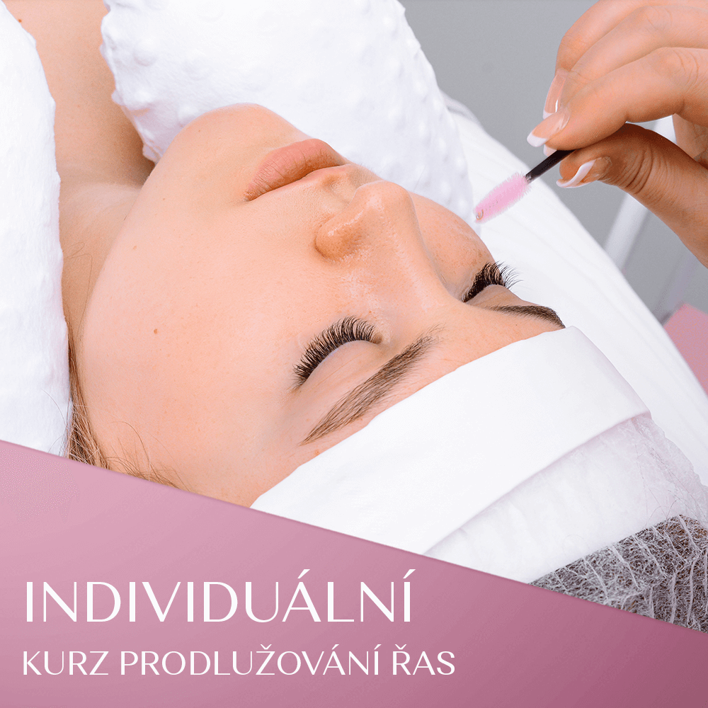 Individuální kurz prodlužování řas PRAHA