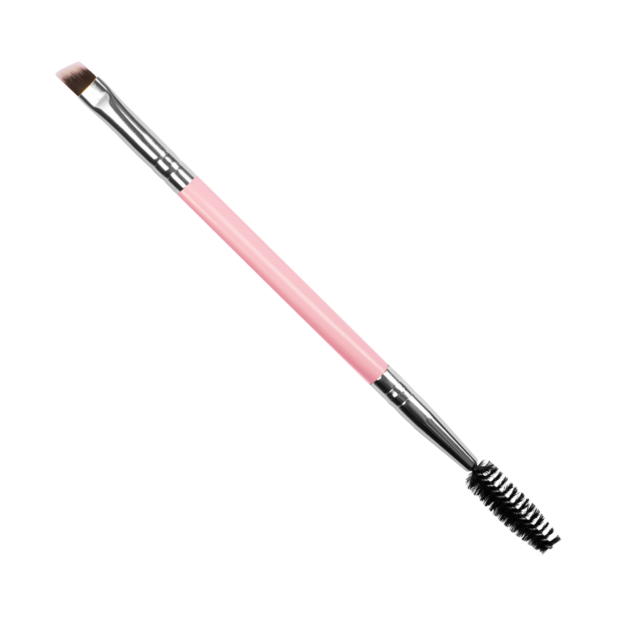Zkosený kartáček na řasy a obočí - rosegold | Smart Lashes