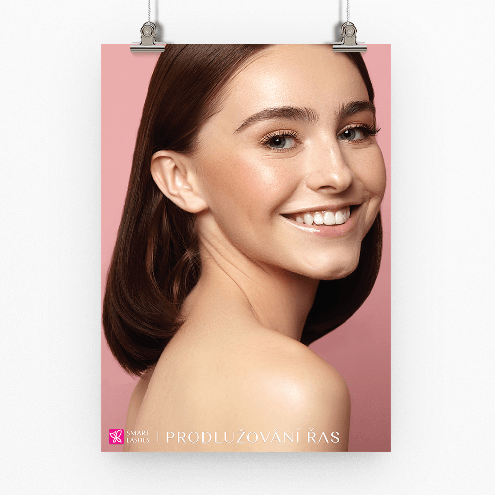 Plakát do salonu - A3 | Smart Lashes