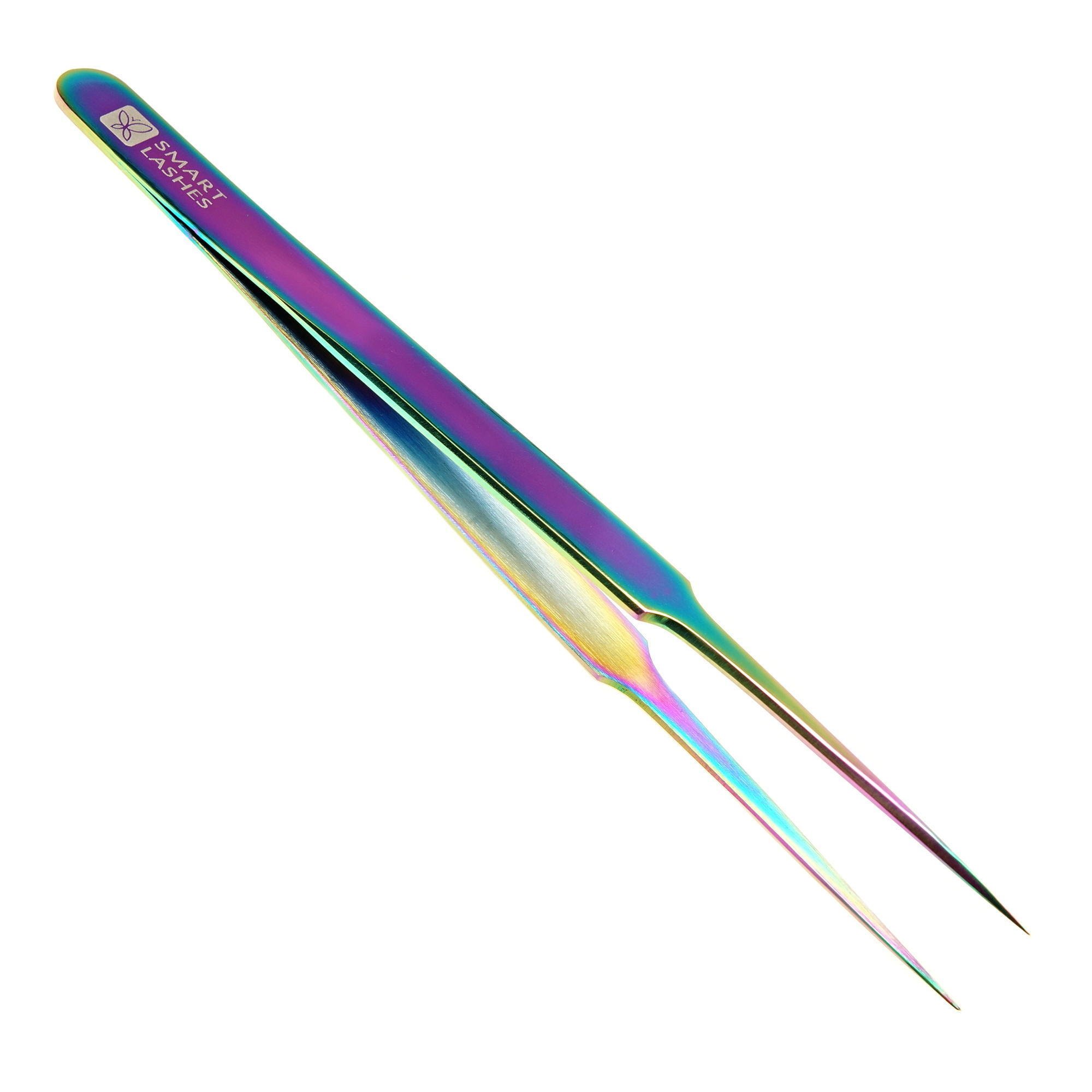 Pinzeta typ F - 14 cm - duhová | Smart Lashes