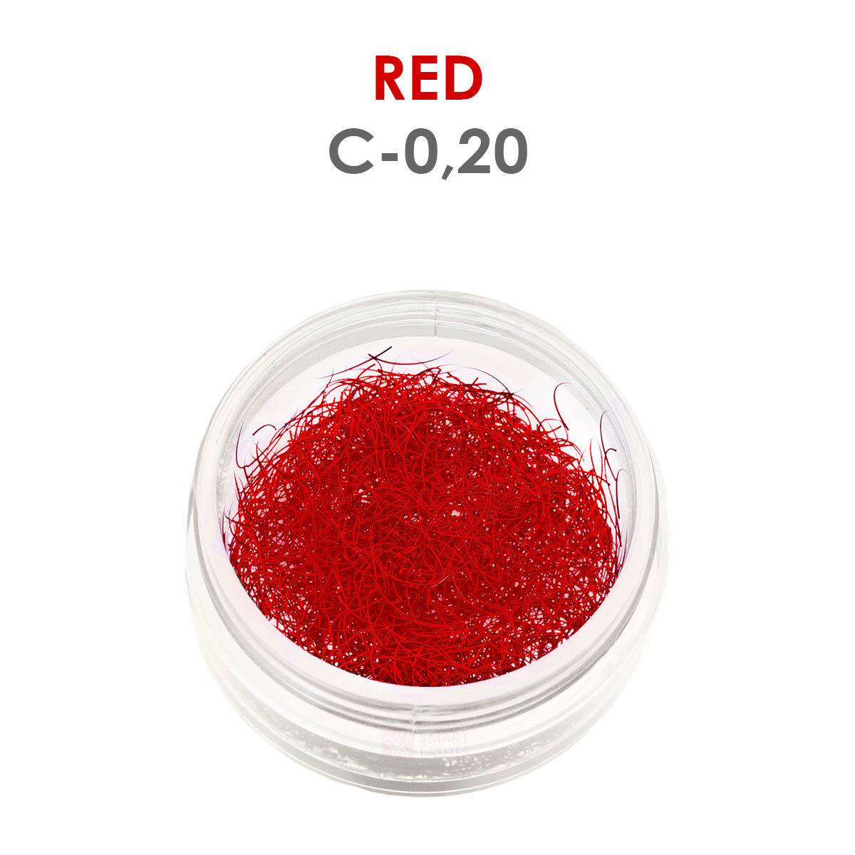 Červené řasy - 1g - C - 0.20 mm