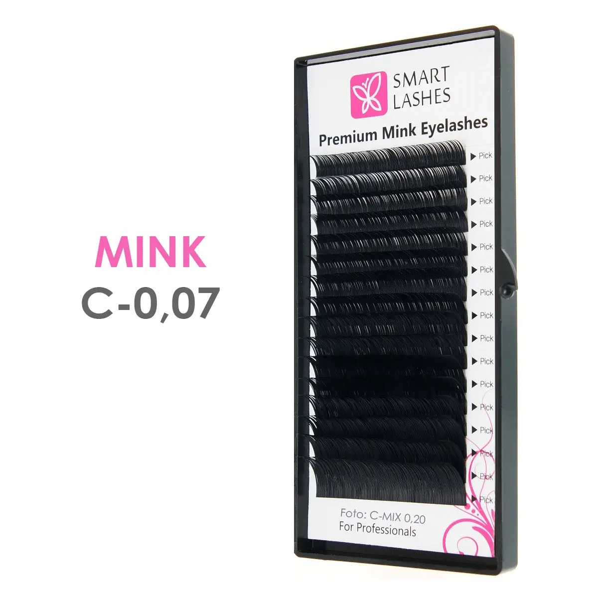 MINK - C - 0.07 | Smart Lashes