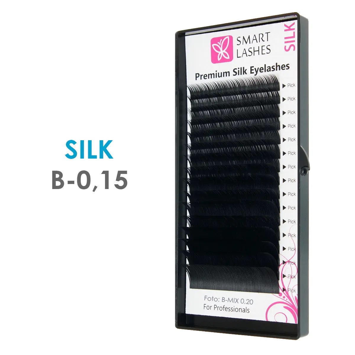 SILK - B - 0.15 | Smart Lashes