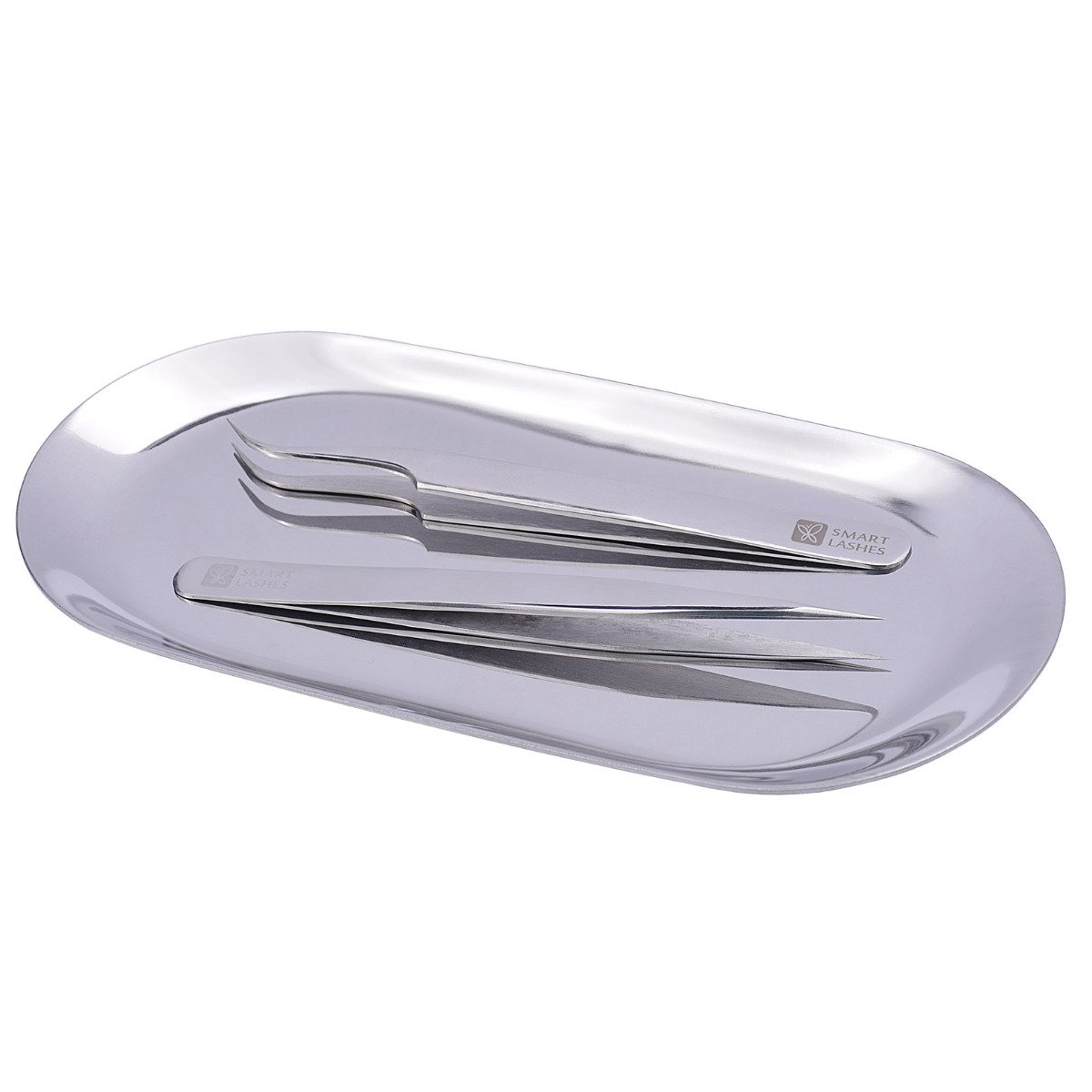 Nerezový tác na pomůcky - silver | Smart Lashes