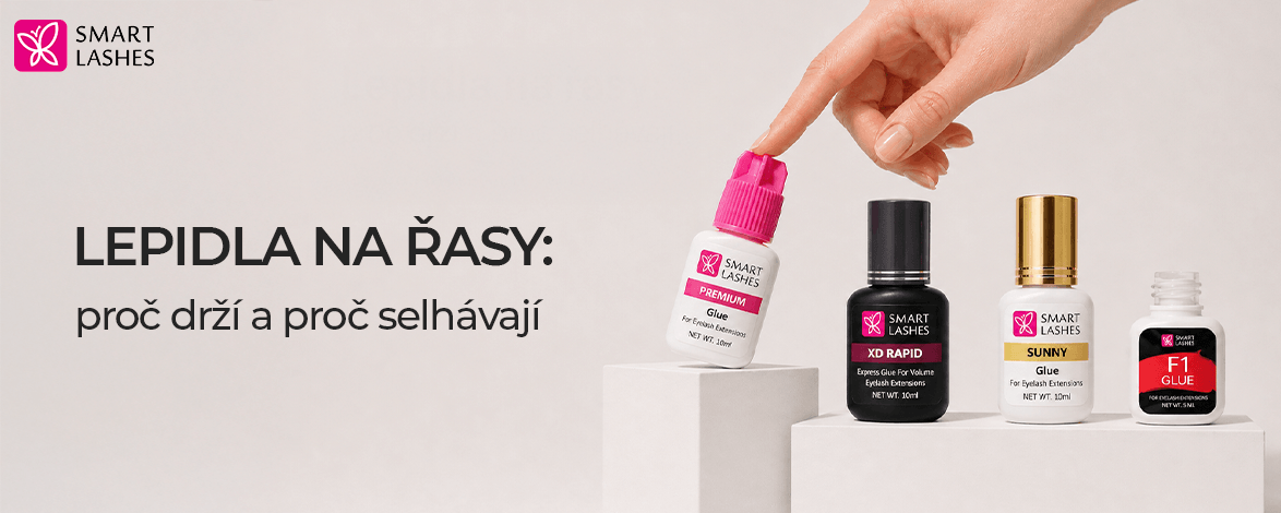 Lepidla na řasy: proč drží a proč selhávají