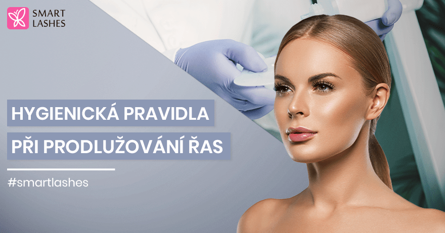 Hygienická pravidla při prodlužování řas